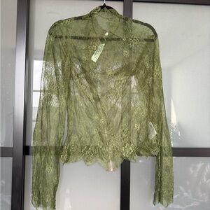 OFF-WHITE lace top collection